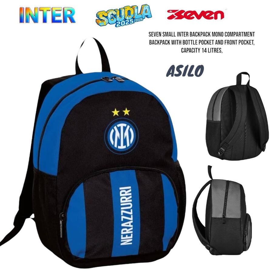 SEVEN ZAINO ASILO 
Capacità 14 litri