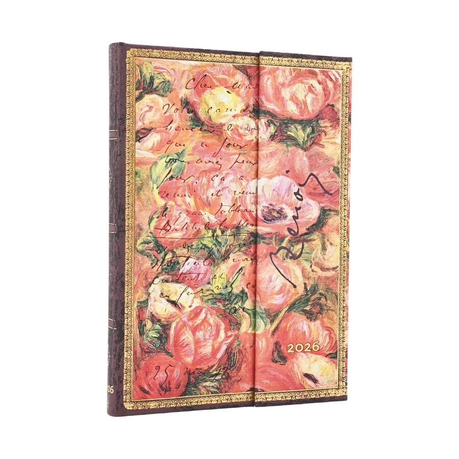 Agenda settimanale 2026 Paperblanks Renoir, Lettera a Morisot – Midi