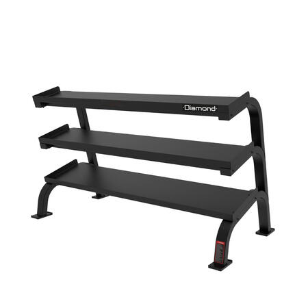 RASTRELLIERA MANUBRI A 3 RIPIANI Linea Diamond cod. RM300-3R