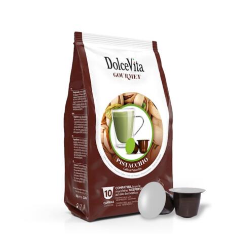 caffè pistacchio compatibile nespresso gourmet 10pz.