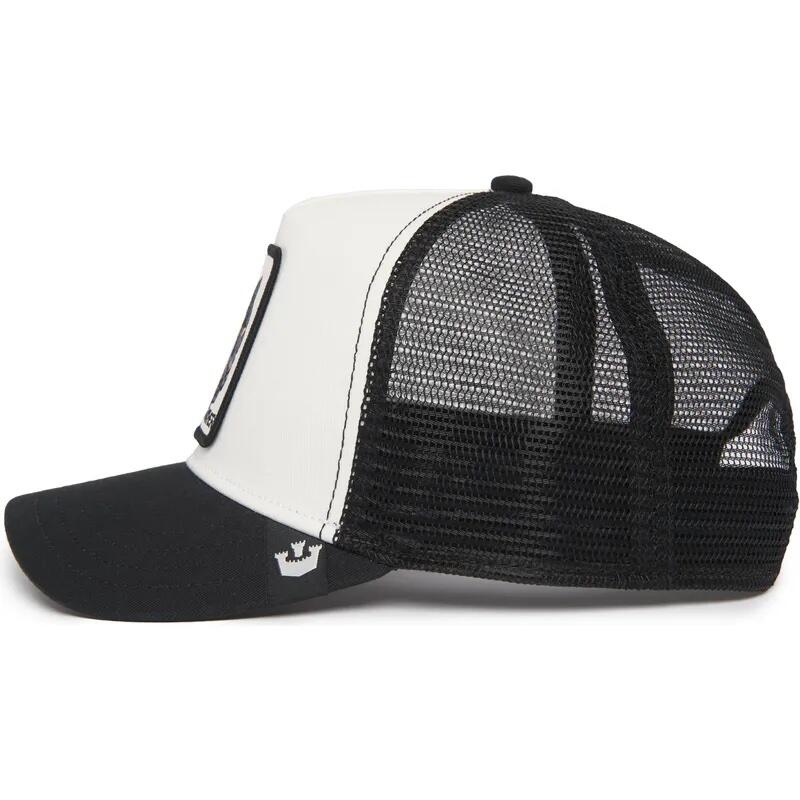 Goorin Bros Cappellino Trucker Bianco e Nero Panther