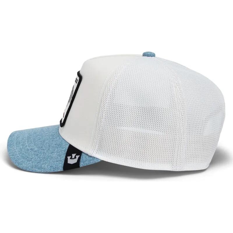 Goorin Bros Cappello Cock Bianco E Denim
