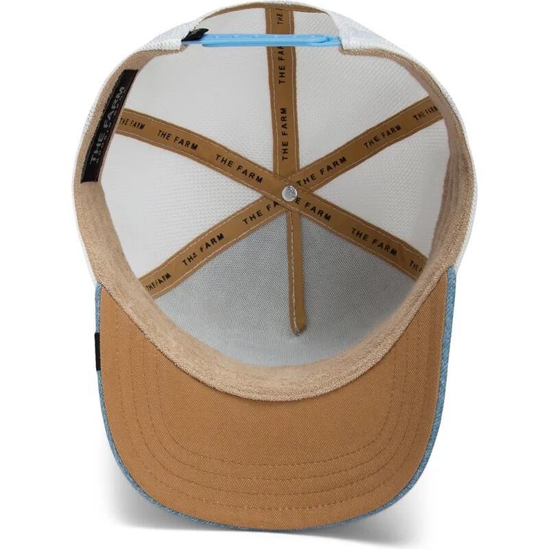 Goorin Bros Cappello Cock Bianco E Denim