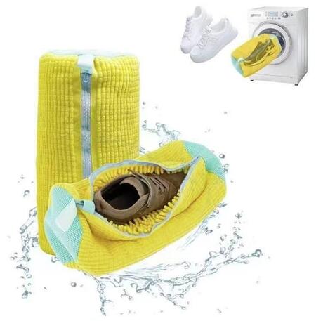 SACCHETTO IN MICROFIBRA PER LAVAGGIO SCARPE