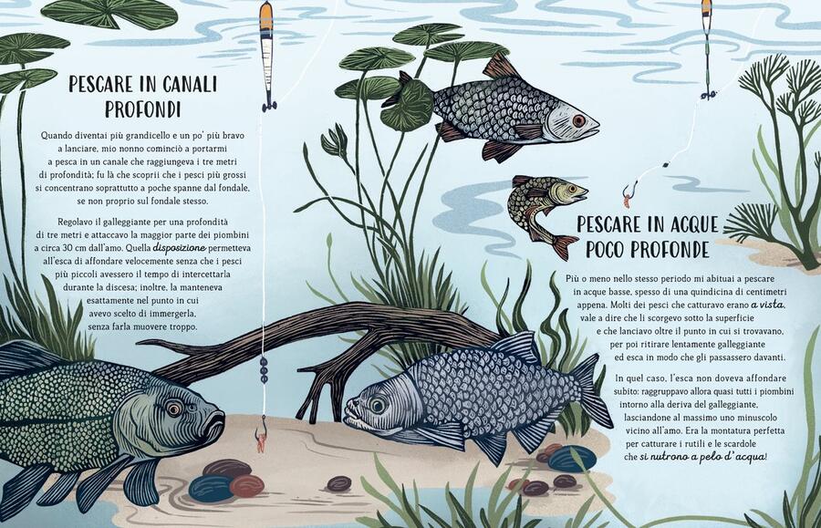 Il mio primo giorno di pesca