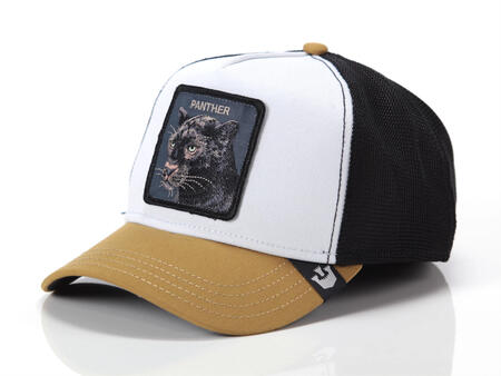 Goorin Bros Cappello Panther Bianco Beige Nero