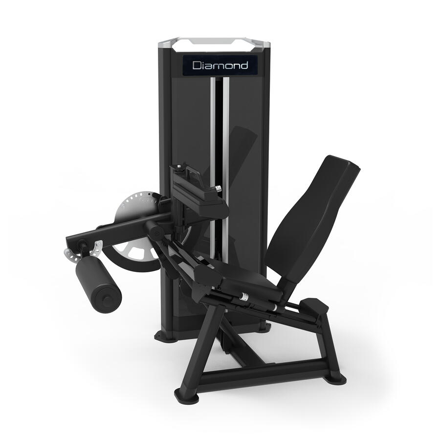 COMBO LEG EXTENSION / LEG CURL SEDUTO MACHINE- Weight Stack 100 kg - Linea Diamond Professional Strenght - Cod. WS650-COMBOSEATEDLEG