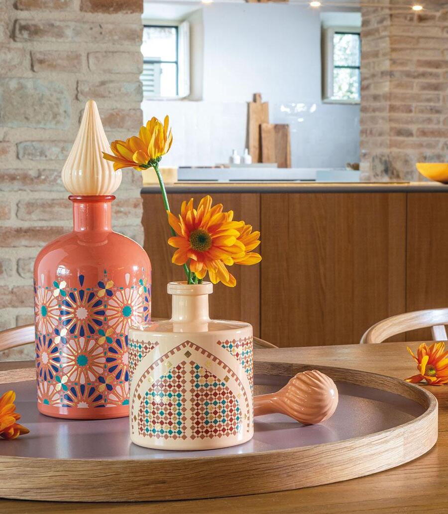 L'Oca Nera - Marrakech - Bottiglia decorativa con tappo, 0,50 L