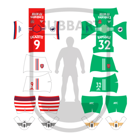 DECALS ARSENAL 2021-22