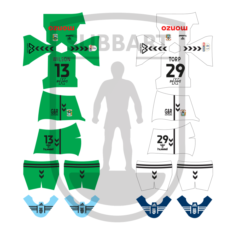 DECALS COVENTRY 2024-25 2 MAGLIA