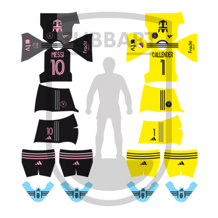 DECALS INTER MIAMI 2024-25 2 MAGLIA