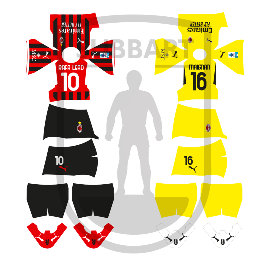 DECALS MILAN 2024-25