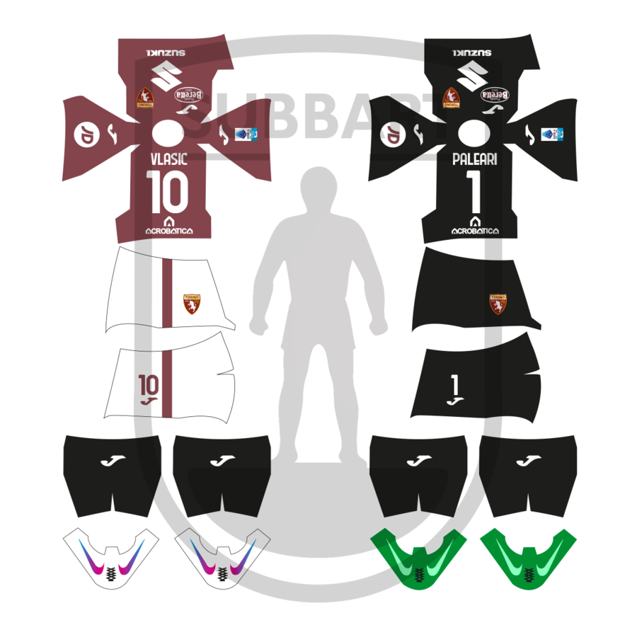 DECALS TORINO 2024-25