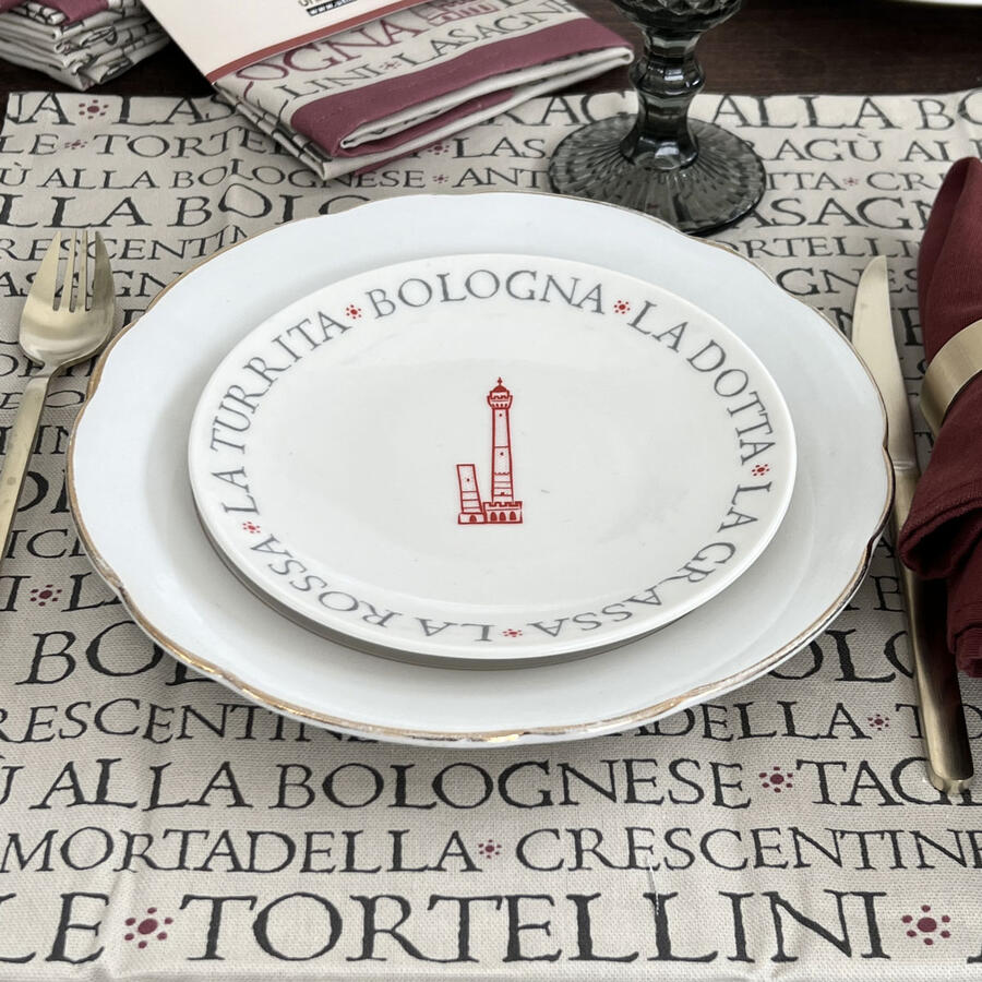 Bologna Bread Plate 
