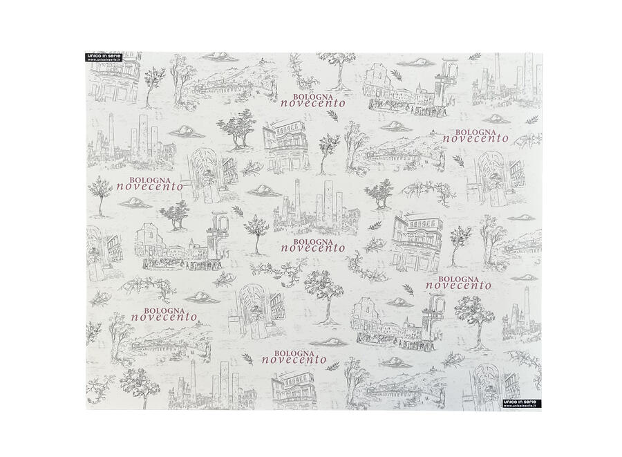 Bologna Vintage Style Wrapping Paper 