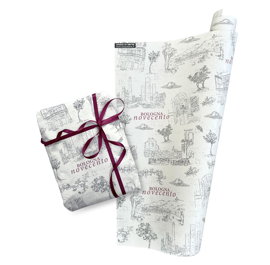 Bologna Vintage Style Wrapping Paper 