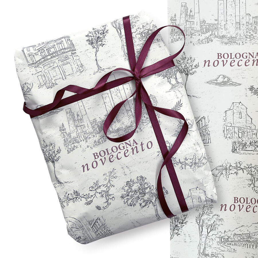 Bologna Vintage Style Wrapping Paper 
