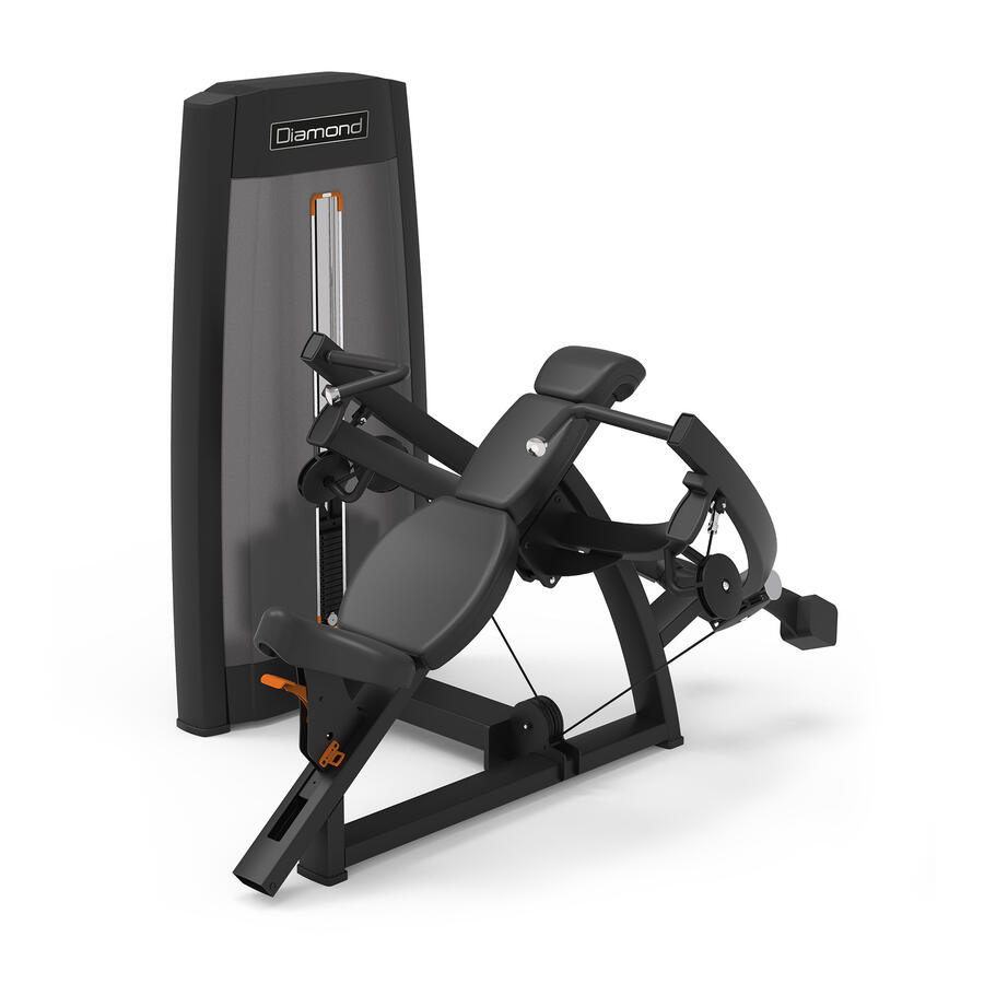INCLINE SHOULDER PRESS MACHINE - Weight Stack 100 kg - Linea Diamond Professional Strenght - Cod. WS750-INCLINESHOULDERPRESS