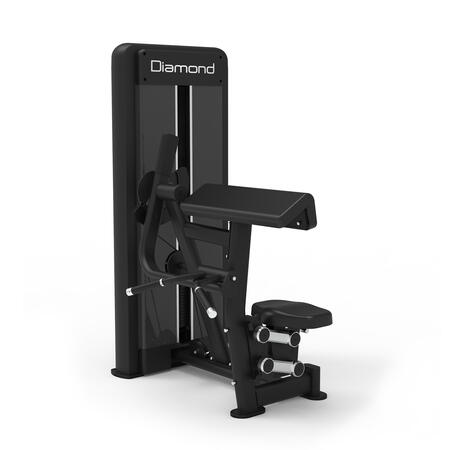 BICEPS CURL MACHINE - Weight Stack 100 kg - Linea Diamond Professional Strenght - Cod.WS550-BICEPS
