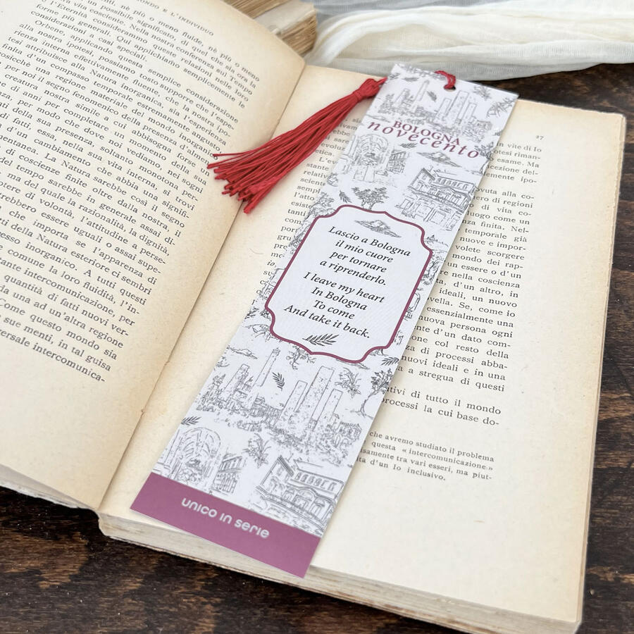 Bologna Vintage Style Bookmark