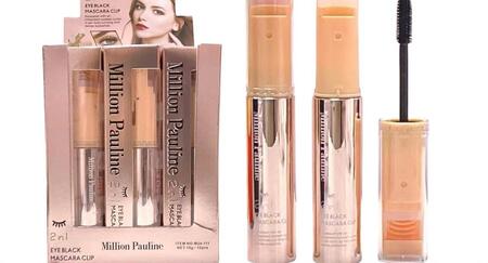 MILLION PAULINE 2 IN 1 MASCARA+PIEGACIGLIA [Confezione da 12 pezzi]