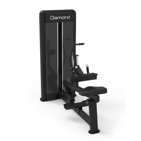 SITTING CALF MACHINE - Weight Stack 100 kg - Linea Diamond Professional Strenght - Cod. WS550-SITTINGCALF