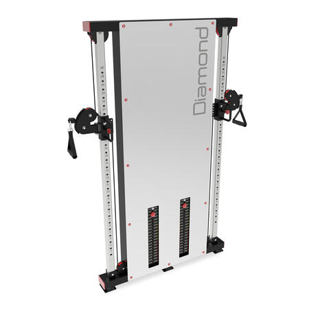 POLIERCOLINA DOPPIA A MURO- Linea Strength Diamond cod.WS350-PED