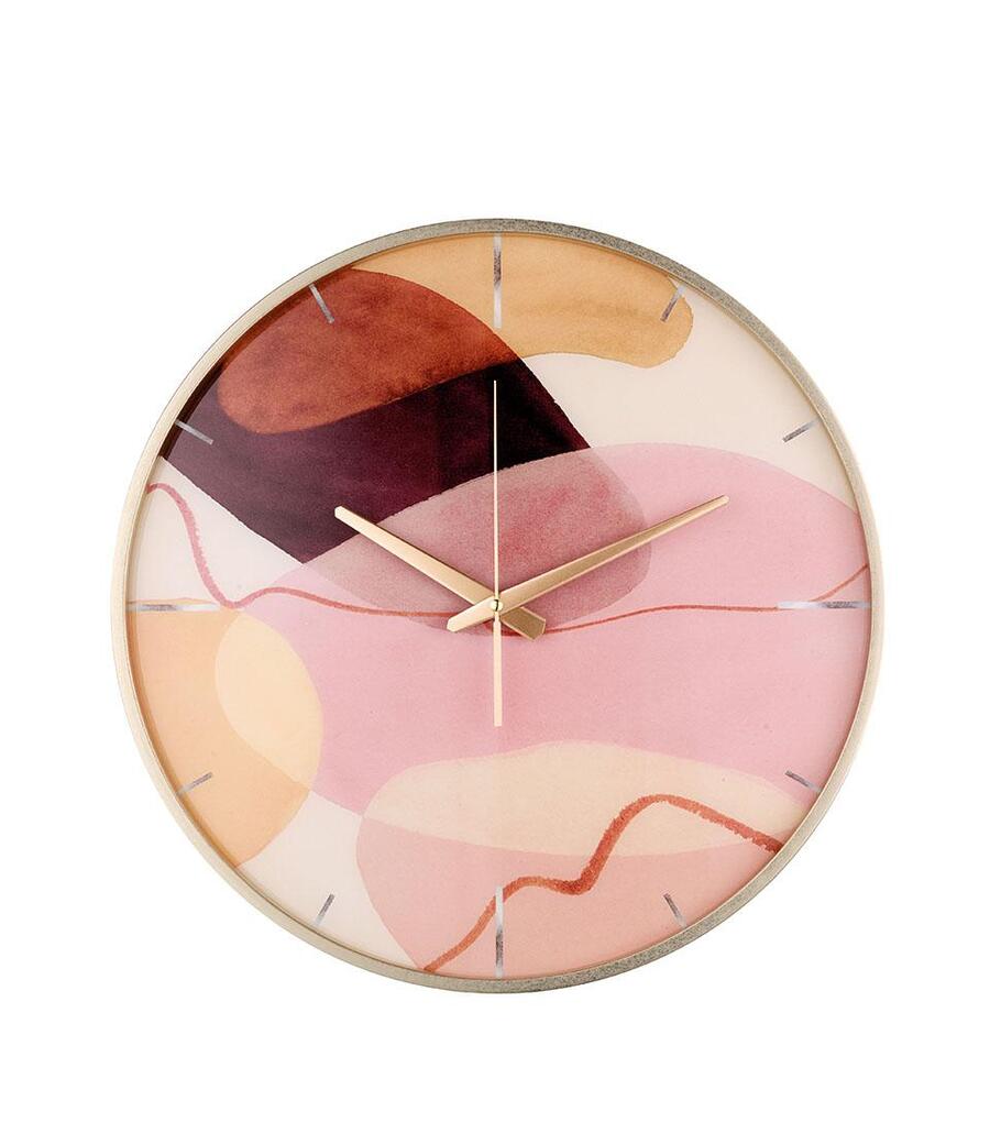 L'Oca Nera - Orologio da parete - Dune di seta