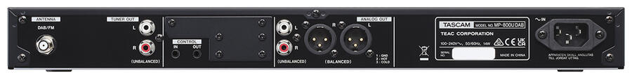 Tascam MP-800UDAB