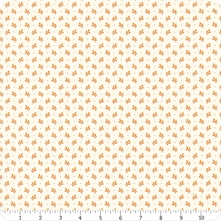 49292-12 Pumpkin Spice Ghat tessuto americano  taglio 25x110 cm