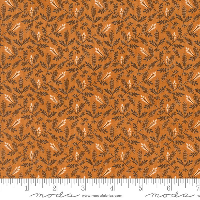 49297-18 Pumpkin Spice Ghat tessuto americano  taglio 25x110 cm