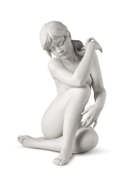Lladró - Scultura “Calma Pura” – Eleganza in Porcellana Bianca Opaca