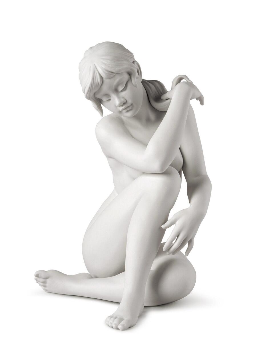 Lladró - Scultura “Calma Pura” – Eleganza in Porcellana Bianca Opaca