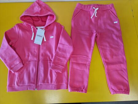 Tuta Carrera Fuxia Full Zip 4 anni 104cm - FW24F02