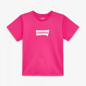 T-shirt con stampa logo Carrera colore hot pink - NS23J01 - 8 anni 128cm
