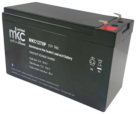Batteria al piombo ricaricabile 12 volt. - 7 ah