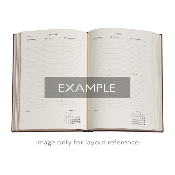 Agenda settimanale 2026 Paperblanks Kara-ori Rosa – Kimono Giapponese – Maxi