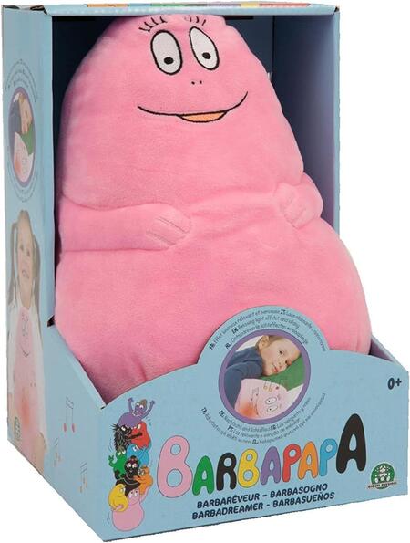 Barbapapà morbido peluche con luce soffusa e musica 25cm - Giochi Preziosi - BAP02001 - 0+
