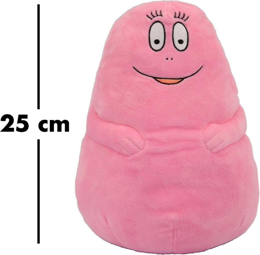Barbapapà morbido peluche con luce soffusa e musica 25cm - Giochi Preziosi - BAP02001 - 0+