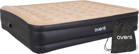 Materasso Inddor Gonfiabile High Raised Queen Size 203x157x47cm con pompa elettrica integrata e borsone