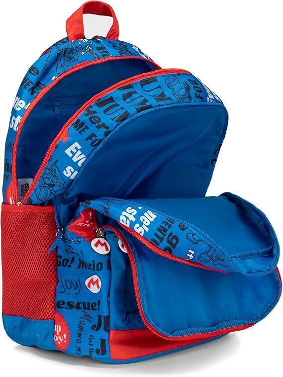 Zaino Super Mario 2 tasche - Franco Cosimo Panini - 699996