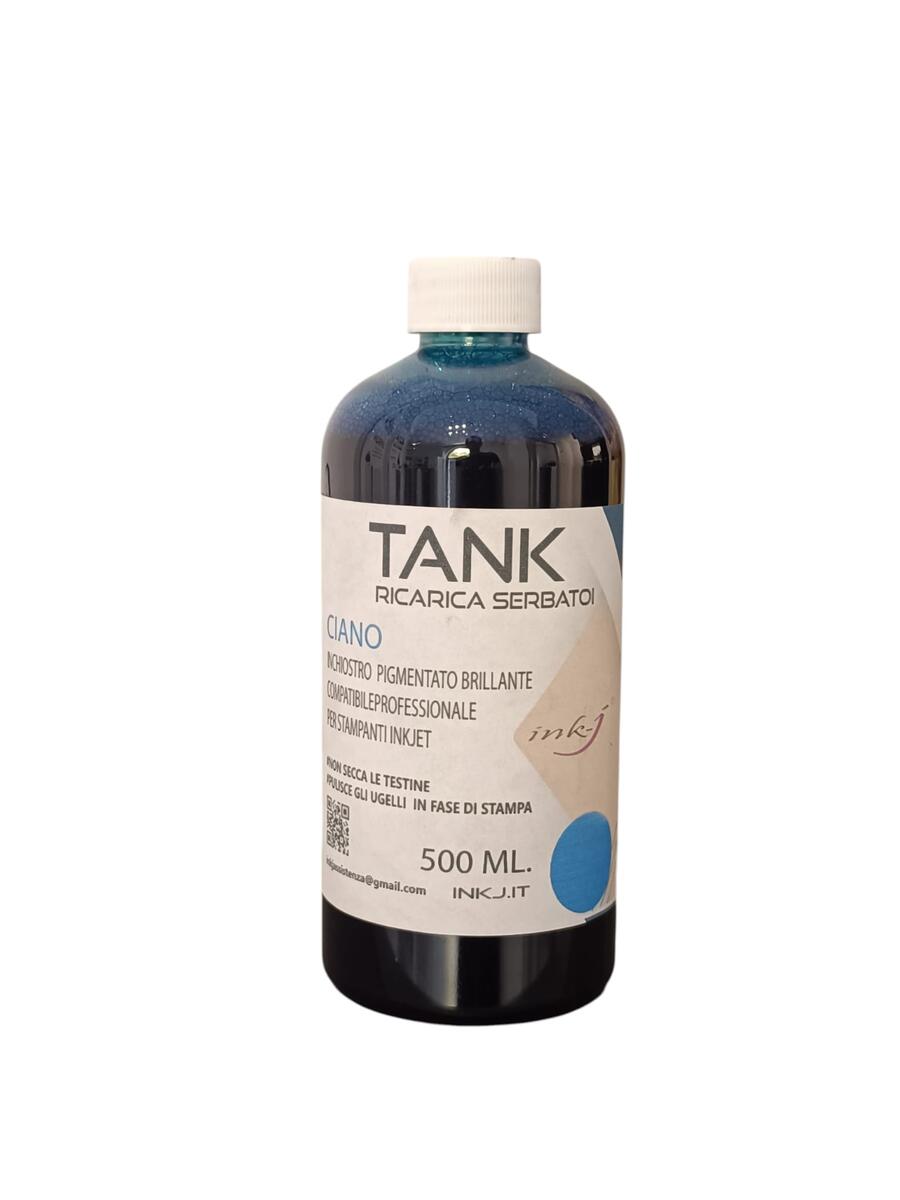 C BUSINESS CIANO TANK  PFI-050 DA 500 ML. INCHIOSTRO PIGMENTATO COMPATIBILE PER PLOTTER CANON TC-21