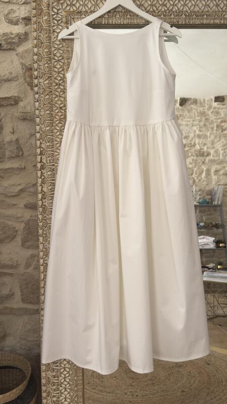 Ines maxi dress White