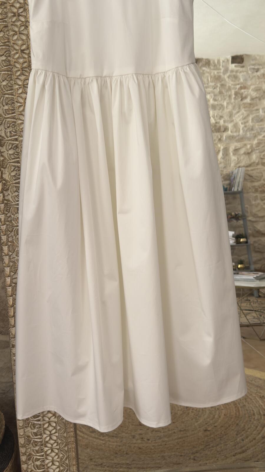 Ines maxi dress White