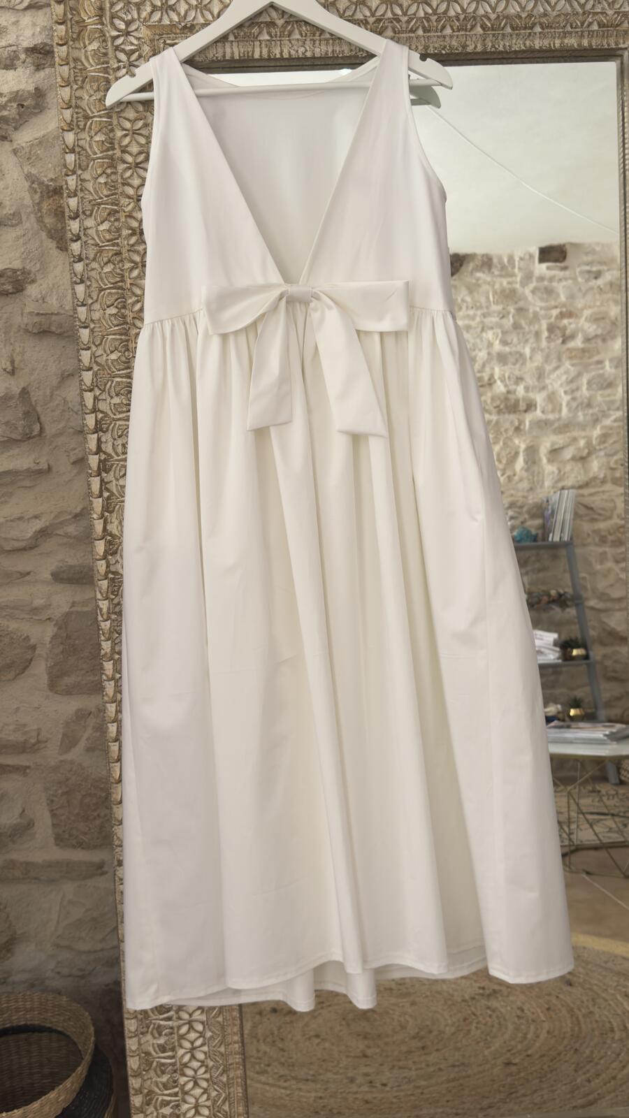Ines maxi dress White
