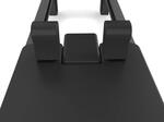 Reformer in Alluminio full track PTX 8000 Black Pearl-  linea Lifeness di Toorx- Cod. PTX-8000BP