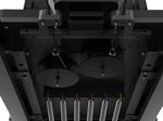 Reformer in Alluminio full track PTX 8000 Black Pearl-  linea Lifeness di Toorx- Cod. PTX-8000BP