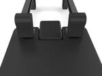 Reformer in Alluminio PTX 7500 Black Pearl-  linea Lifeness di Toorx- Cod. PTX-7500BP