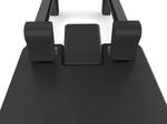 Reformer in Alluminio PTX 7500 Black Pearl-  linea Lifeness di Toorx- Cod. PTX-7500BP