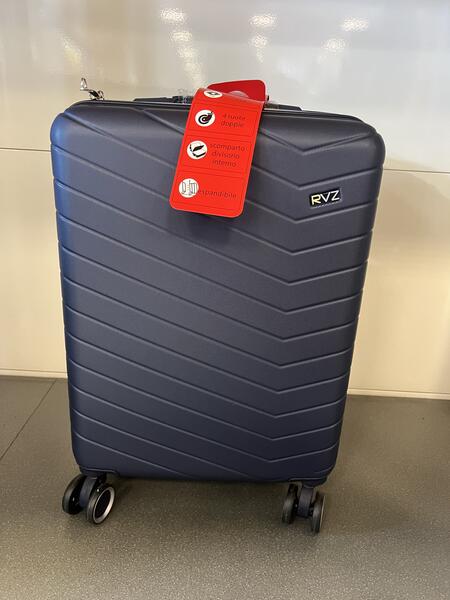 Trolley Valigia cabina Ravizzoni Blu 55x38x20 cm